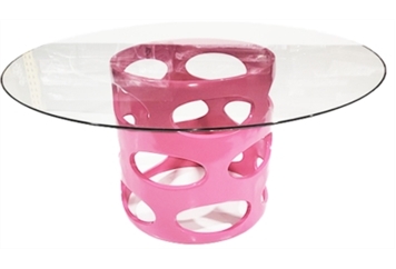 Bubbly Dining Table Pink in Naples, Marco Island, Ft. Myers