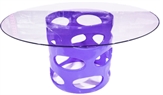 Bubbly Dining Table Purple in Naples, Marco Island, Ft. Myers