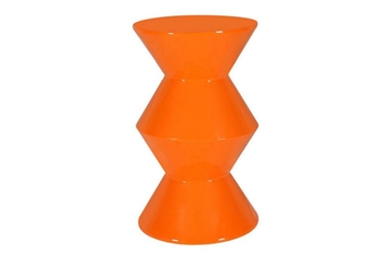 Kaleido Highboy Table Orange in Orlando