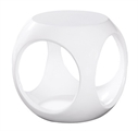 Dice End Table White in Orlando