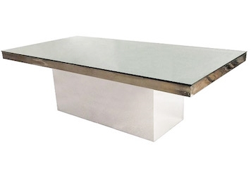 Mirage Dining Table Silver in Orlando