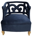 Barok Armchair Blue in Orlando