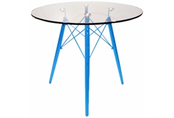 Abstract Blue Cafe Table in Orlando