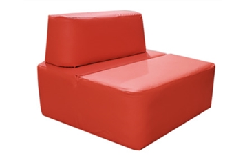 Koo Armless Red Chair in Orlando