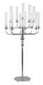 Lumo Silver Floor Lamp in Orlando