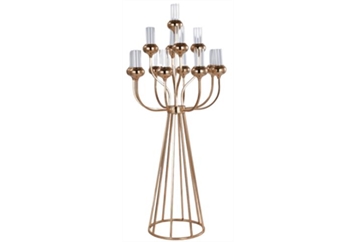 Noor Gold Floor Lamp in Orlando