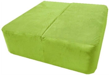 Koo Ottoman Square Lime in Orlando