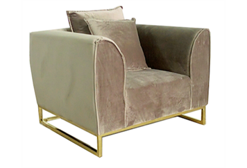 Velours Armchair Taupe in Tampa, St Petersburg