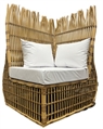 Pampa Corner Chair Sectional Left Rattan in Tampa, St Petersburg