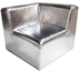 Bo Corner Sectional - Silver in Tampa, St Petersburg