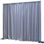 Silver Polyester Drape - 8ft in Miami, Ft. Lauderdale, Palm Beach