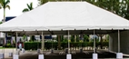 White Top Tent (10x10) in Miami, Ft. Lauderdale, Palm Beach