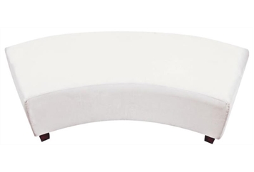 Minotti Curved Bench - White in Tampa, St Petersburg