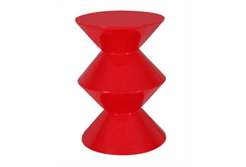 Kaleido Highboy Table Red in Miami, Ft. Lauderdale, Palm Beach