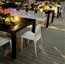 Mirage Dining Table Black With Black Legs in Miami, Ft. Lauderdale, Palm Beach