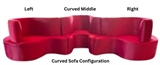 Cobra Straight Banquette - Pink in Orlando