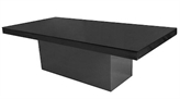 Mirage Dining Table Black in Tampa, St Petersburg