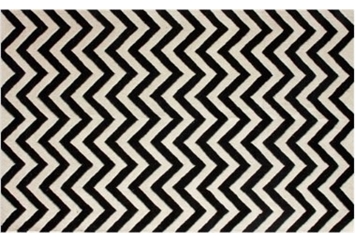 B&W Chevron Rug in Miami, Ft. Lauderdale, Palm Beach