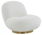 Swivel Boucle Chair in Miami, Ft. Lauderdale, Palm Beach