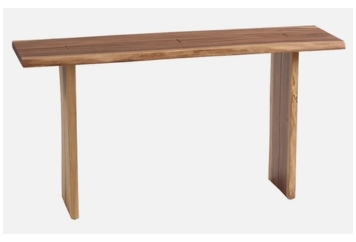 Live Edge Console Table in Miami, Ft. Lauderdale, Palm Beach