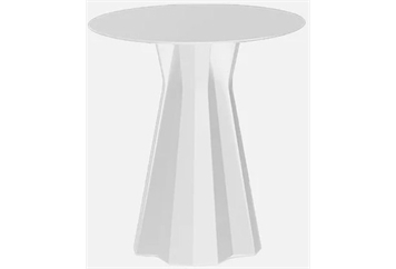 Origami Cafe Table - White in Miami, Ft. Lauderdale, Palm Beach
