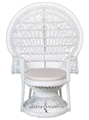 Peacock Chair - White in Miami, Ft. Lauderdale, Palm Beach