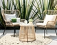 Wicker String End Table in Miami, Ft. Lauderdale, Palm Beach