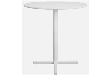 Easy White Base White Top Cafe Table in Naples, Marco Island, Ft. Myers