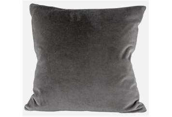 Le Cousin Velvet Pillow - Gray in Naples, Marco Island, Ft. Myers