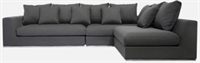 Grigio Gray Sectional Sofa in Orlando