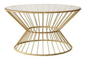 Art Deco Gold Coffee Table in Miami, Ft. Lauderdale, Palm Beach