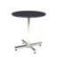 Easy Chrome Base Black Top Cafe Table in Miami, Ft. Lauderdale, Palm Beach