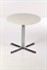 Easy Chrome Base White Top Cafe Table in Miami, Ft. Lauderdale, Palm Beach