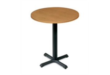 Easy Black Base Maple Top Cafe Table in Miami, Ft. Lauderdale, Palm Beach