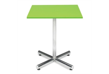 Spectrum Chrome Base Green Top Cafe Table in Miami, Ft. Lauderdale, Palm Beach