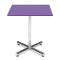 Spectrum Chrome Base Purple Top Cafe Table in Miami, Ft. Lauderdale, Palm Beach