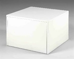 Block End Table White in Miami, Ft. Lauderdale, Palm Beach