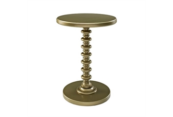 Phoebe End Table Gold in Miami, Ft. Lauderdale, Palm Beach