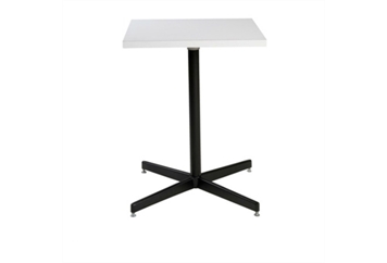 Spectrum Black Base White Top Cafe Table in Miami, Ft. Lauderdale, Palm Beach