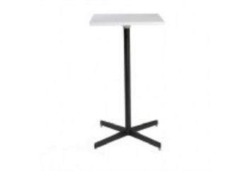 Spectrum Black Base White Top Highboy Table in Miami, Ft. Lauderdale, Palm Beach