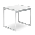 Aria White End Table in Miami, Ft. Lauderdale, Palm Beach