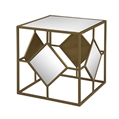 Oro Mirror Cube End Table in Miami, Ft. Lauderdale, Palm Beach