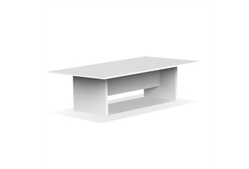 Conference Table White - Charged in Miami, Ft. Lauderdale, Palm Beach