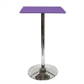 Spectrum Tulip Base Purple Top Highboy Table in Miami, Ft. Lauderdale, Palm Beach