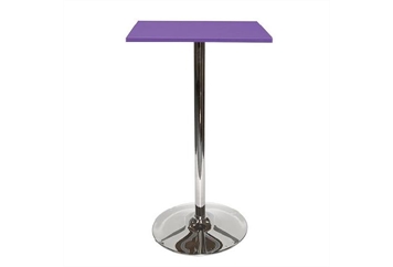 Spectrum Tulip Base Purple Top Highboy Table in Miami, Ft. Lauderdale, Palm Beach