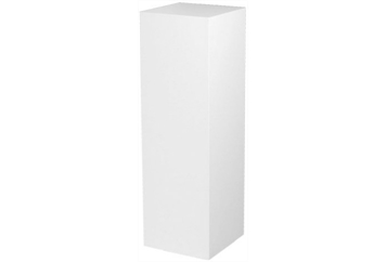 Wood Pedestal White 30in high 14in wide in Miami, Ft. Lauderdale, Palm Beach