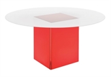 LED Acrylic Frosted Acrylic Top Dining Table - 5ft in Miami, Ft. Lauderdale, Palm Beach