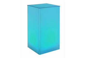 Acrylic Pedestal Frosted Top 42" H in Miami, Ft. Lauderdale, Palm Beach