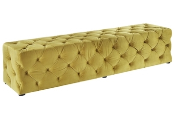 Luxe Chartreuse Bench in Miami, Ft. Lauderdale, Palm Beach