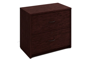 File Cabinet 2 Drawer Lateral Mahogany in Miami, Ft. Lauderdale, Palm Beach